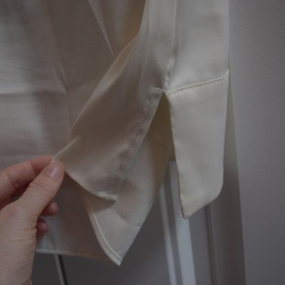 The Limited Cap Sleeve Blouse Shell - Size M White - Picture 8 of 8